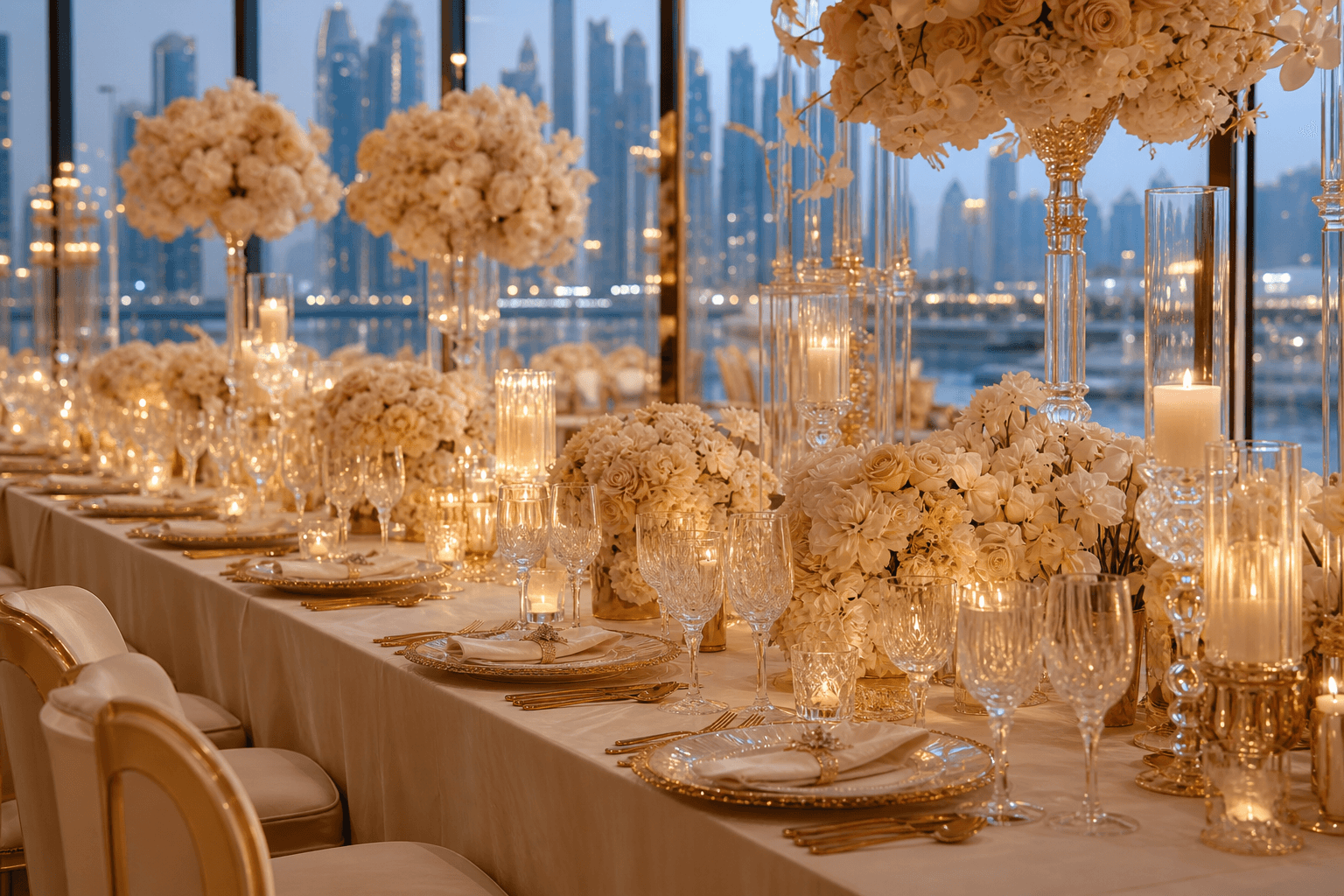 Fine Dining Banquet — Weddings event by Vulture Events in Dubai and the UAE